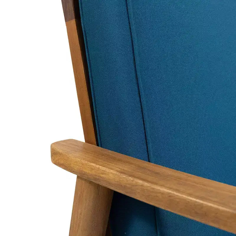 Ensemble causeuse 2 places et table basse en bois d'acacia Willowbrook : Mobilier d'extérieur – Christopher Knight Home