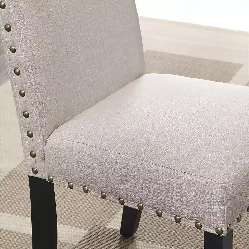 Ensemble de salle à manger 5 pièces Mytzi de Roundhill Furniture, table à manger à piètement croisé avec 4 chaises élégantes