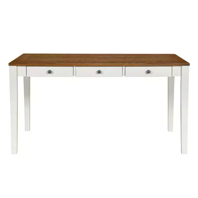 Ensemble de table à manger en bois 6 pièces Whisen Mid-Century avec 4 chaises rembourrées et un banc