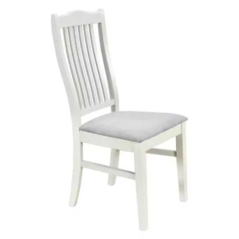 Ensemble de table à manger en bois 6 pièces Whisen Mid-Century avec 4 chaises rembourrées et un banc