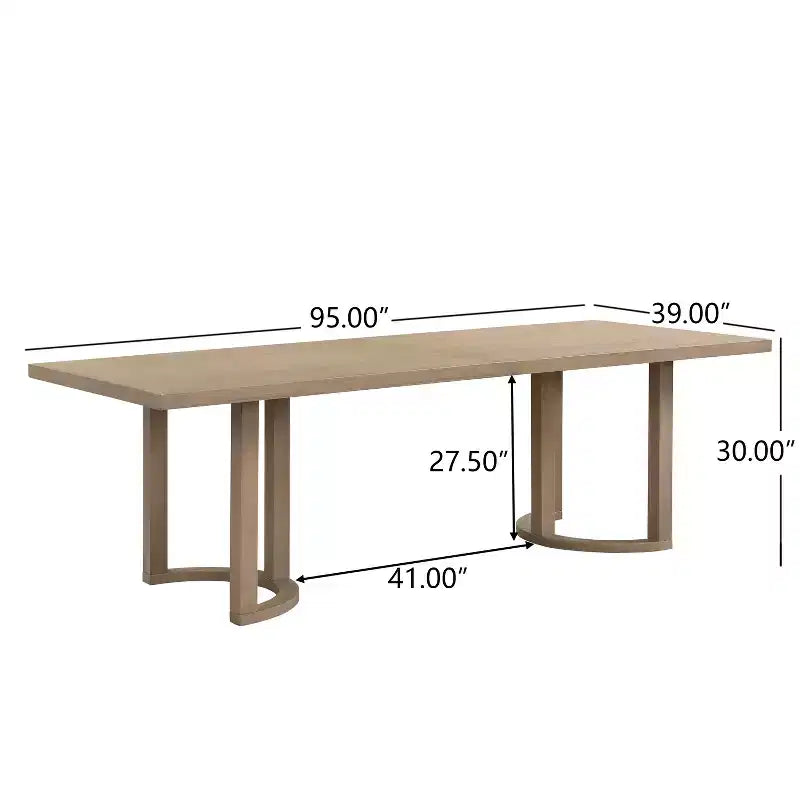 Christopher Knight Home Lythor, ensemble de salle à manger 7 pièces en cannage et hévéa avec rembourrage