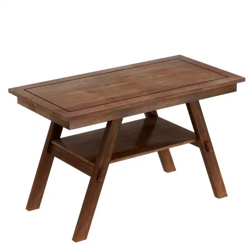 Ensemble de table à manger Whisen Rustic 6 pièces à hauteur de comptoir avec banc et 4 chaises rembourrées