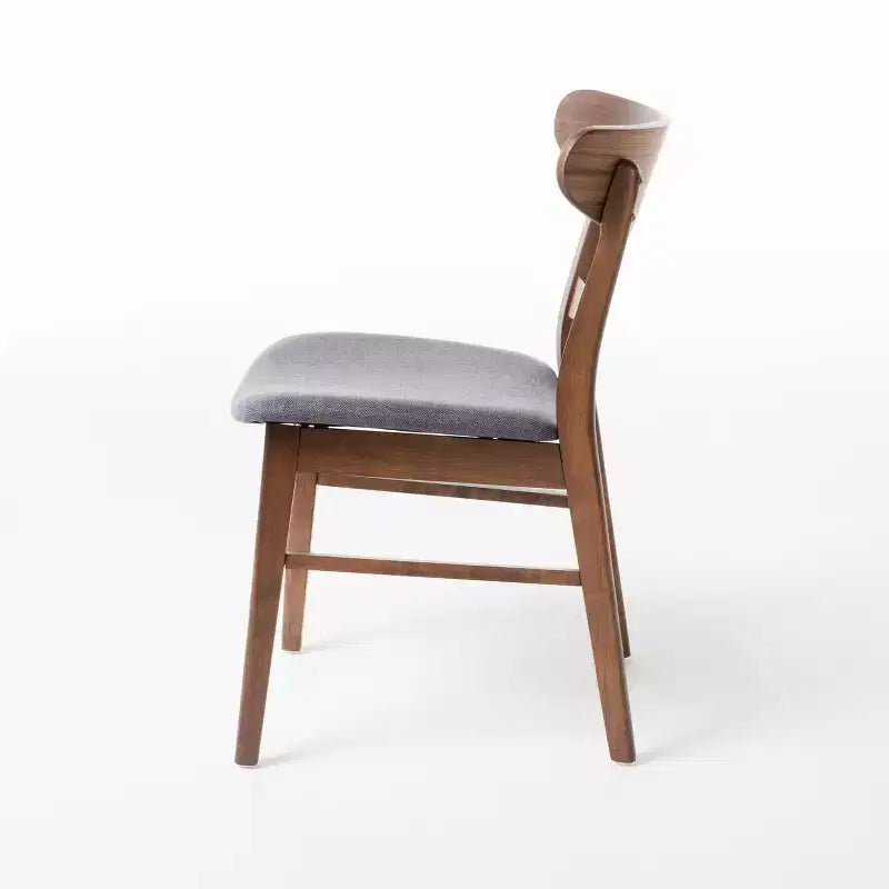 Ensemble de salle à manger 7 pièces en bois et tissu Amesbury Christopher Knight Home