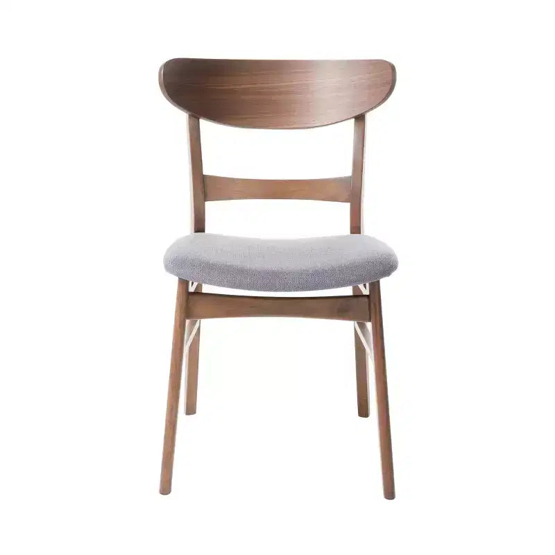 Ensemble de salle à manger 7 pièces en bois et tissu Amesbury Christopher Knight Home