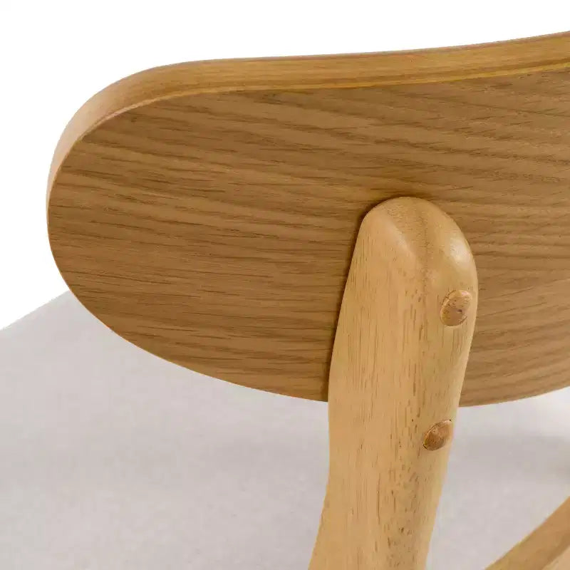 Ensemble de salle à manger 7 pièces en bois et tissu Amesbury Christopher Knight Home