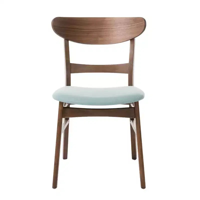 Ensemble de salle à manger 7 pièces en bois et tissu Amesbury Christopher Knight Home