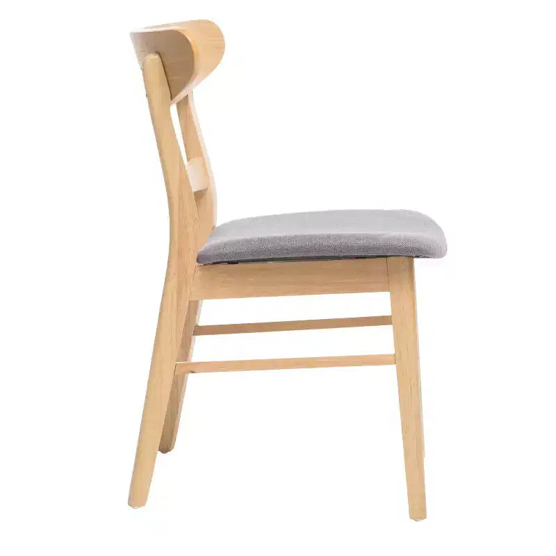 Ensemble de salle à manger 7 pièces en bois et tissu Amesbury Christopher Knight Home