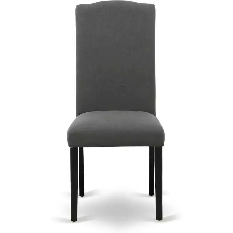 Ensemble table à manger moderne 7 pièces HomeStock Noir