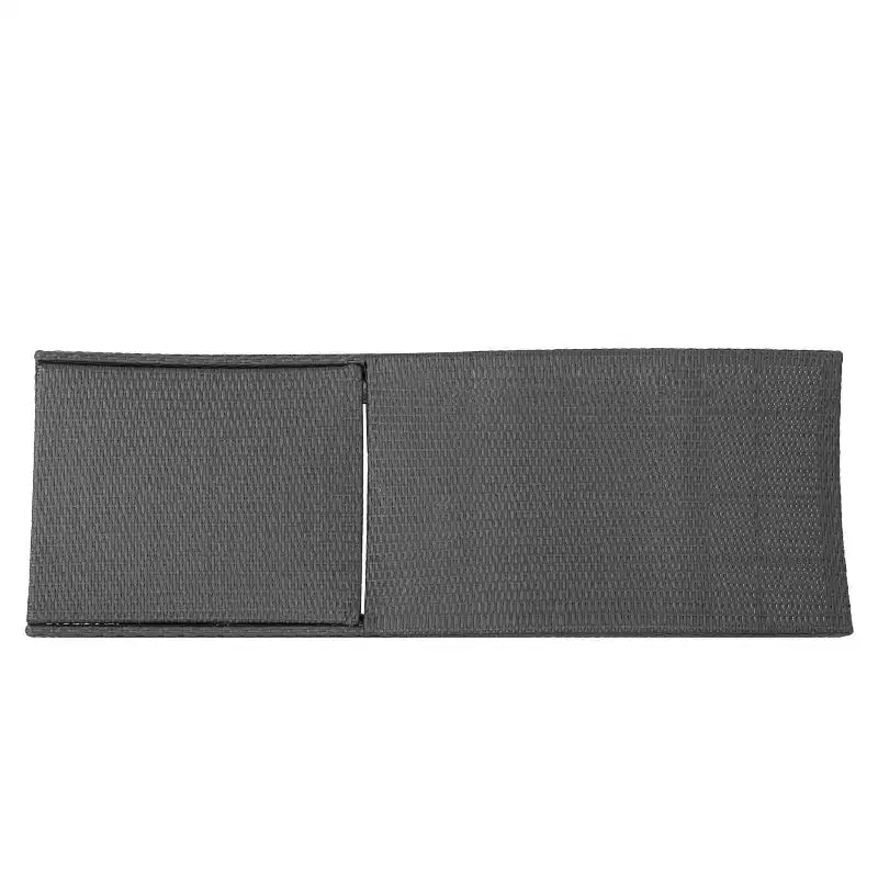 Ensemble de conversation GDFStudio Olivia de 3 pièces en osier, sans accoudoirs, avec chaises longues réglables