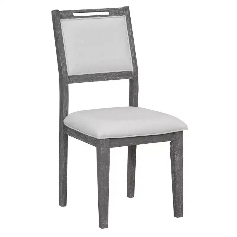 Whisen Ensemble de 6 pièces de table et chaises de salle à manger de cuisine rétro pour 6 personnes, ensemble table et chaises de cuisine en bois avec banc, piètement à tréteaux, coussin moelleux
