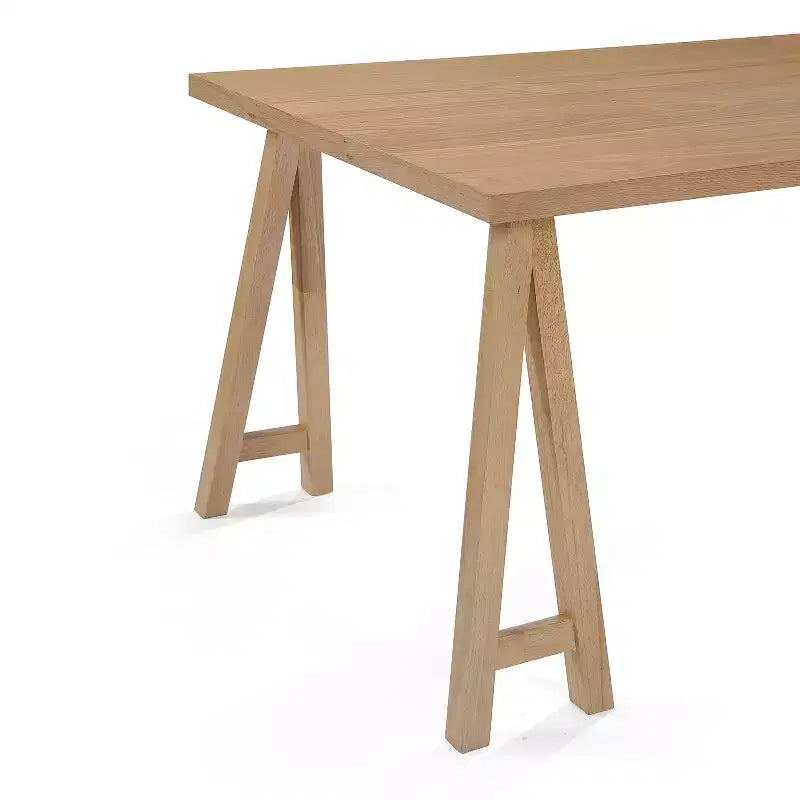 Ensemble de salle à manger en bois d'hévéa rembourré de 7 pièces de style moderne du milieu du siècle Christopher Knight Home Vanus