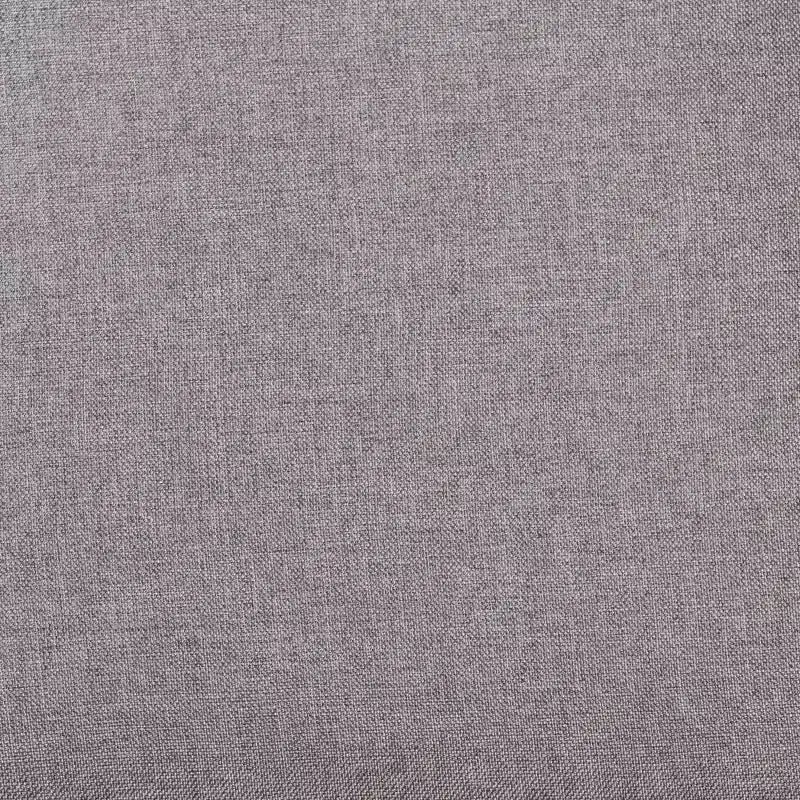 Ensemble de salle à manger 5 pièces Baxton Studio Norah, en tissu gris moderne et bois finition brun foncé