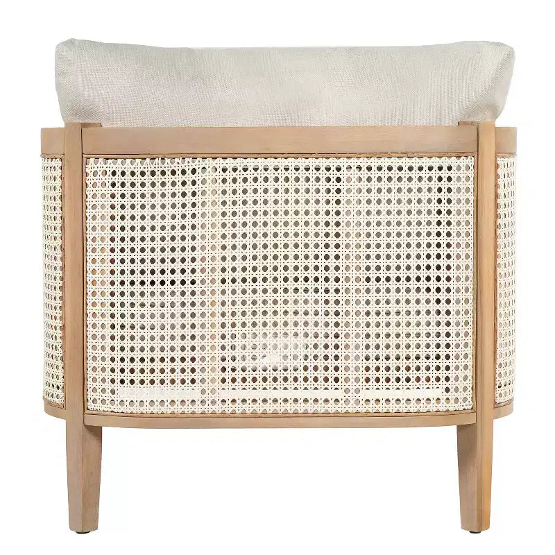 Christopher Knight Home Maciej Ensemble de 3 pièces d'extérieur en bois d'acacia rustique et rotin