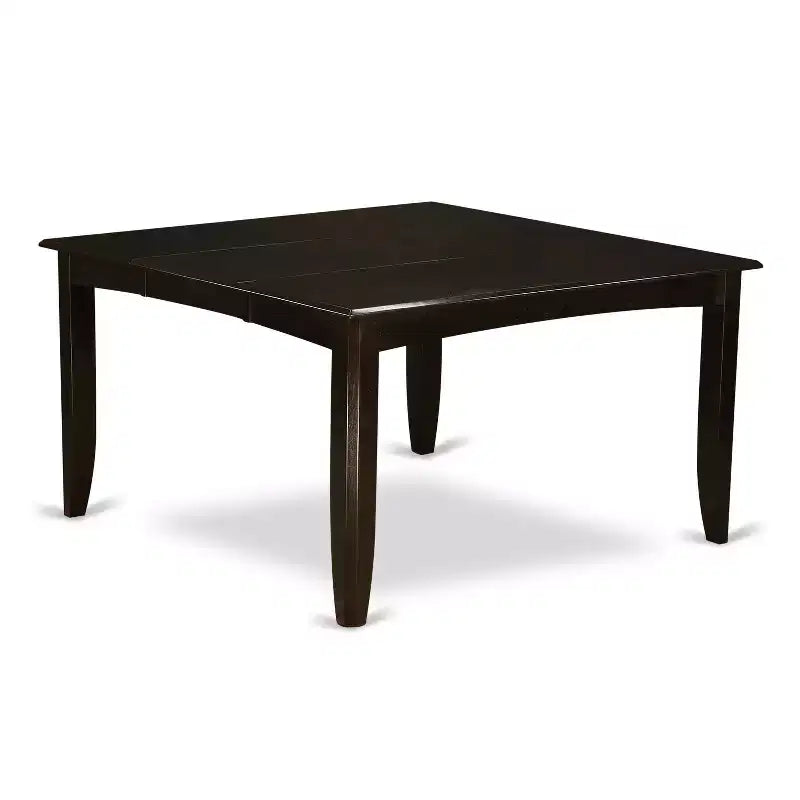 Ensemble de salle à manger HomeStock Belmont - Table de dînette avec rallonge et chaises de dînette, cappuccino