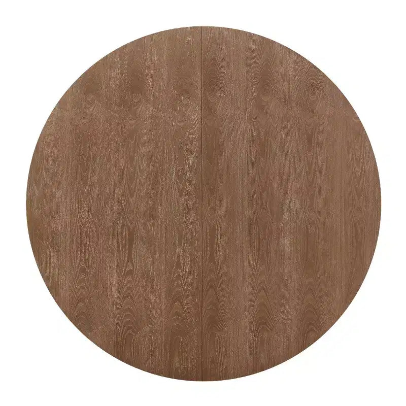 Ensemble de salle à manger GDFStudio Ladieu 5 pièces en bois et tissu rustique