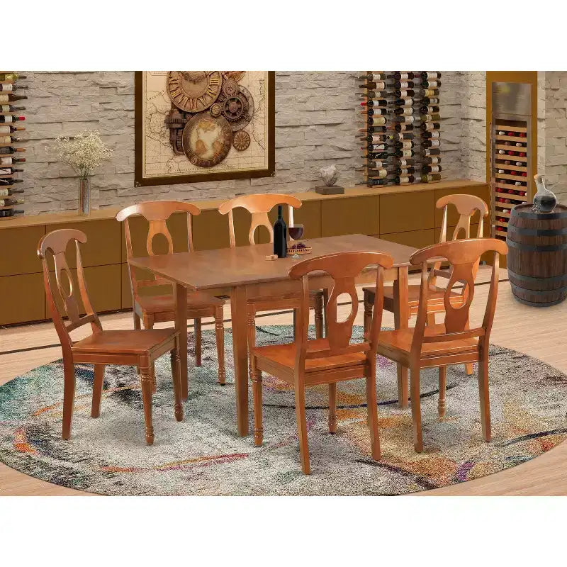 Ensemble de salle à manger vintage - Petite table et chaises de cuisine - Ensemble de dînette rétro pour la maison