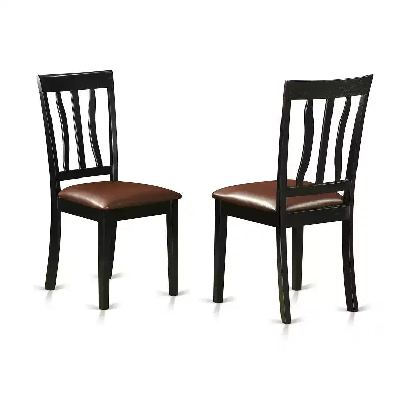 Ensemble table de cuisine avec 2 chaises - Table et chaises pour petits espaces