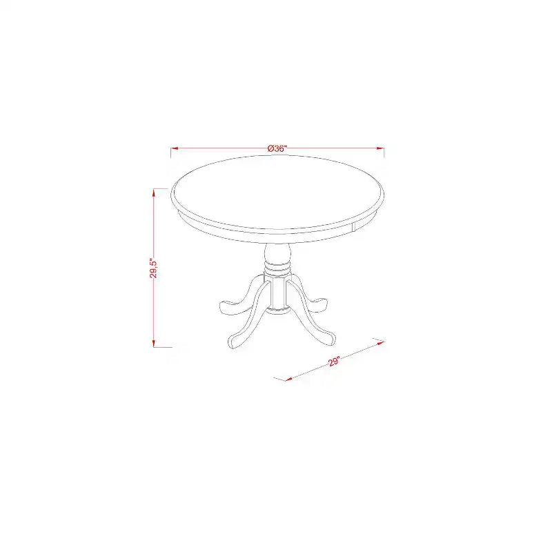Ensemble table de cuisine avec 2 chaises - Table et chaises pour petits espaces