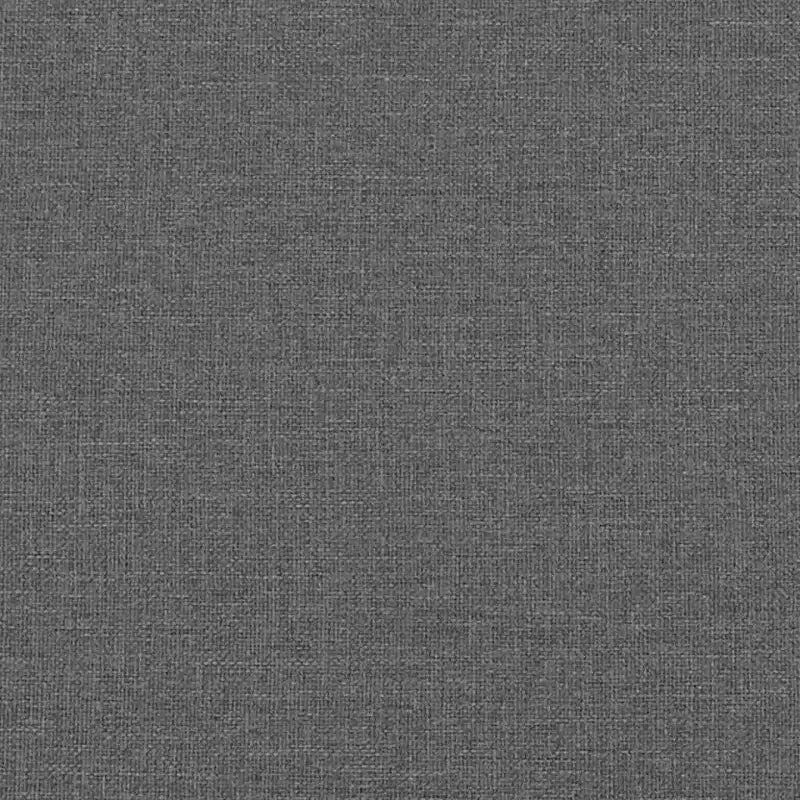 Ensemble de canapé en tissu gris foncé