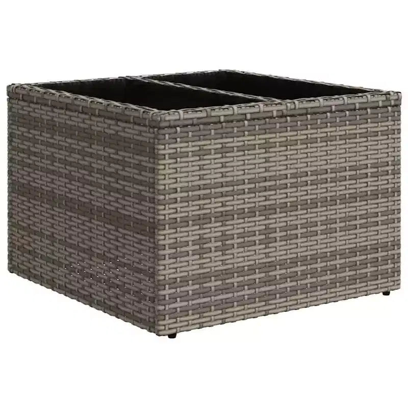 vidaXL Ensemble de canapés de jardin 8 pcs avec coussins résine tressée marron - Marron et crème