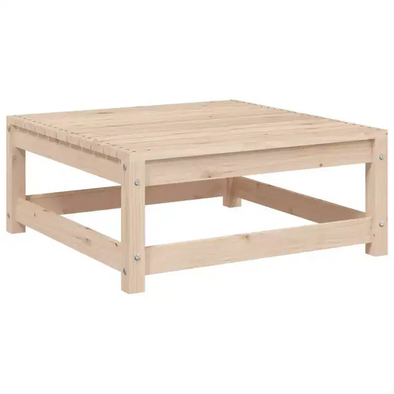 vidaXL Ensemble de canapés de jardin modulable en bois de pin massif Grand modèle