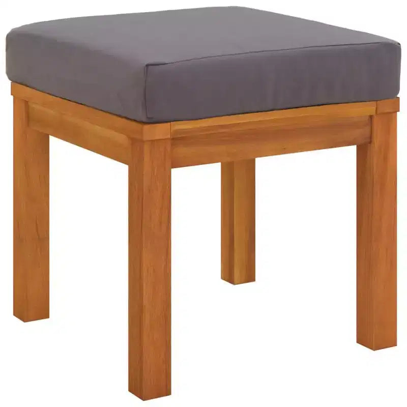 vidaXL Salon de jardin 3 pièces table et chaises en bois d'acacia massif