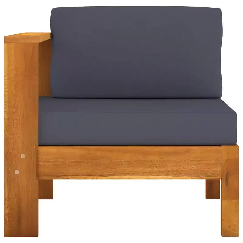 vidaXL Salon de jardin en bois, Bois