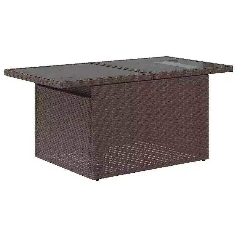 vidaXL Salon de jardin 6 pièces avec coussins résine tressée