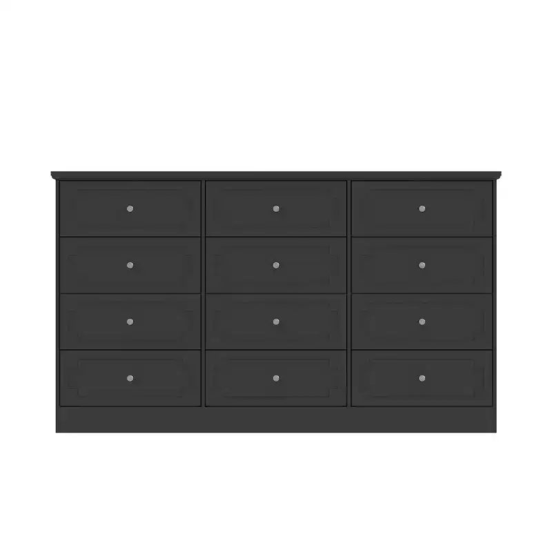 Commode de rangement à 12 tiroirs, grande capacité, pour rangement et décoration multi-pièces
