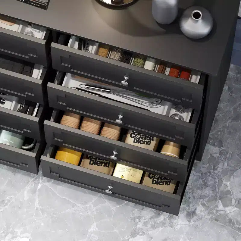 Commode de rangement à 12 tiroirs, grande capacité, pour rangement et décoration multi-pièces