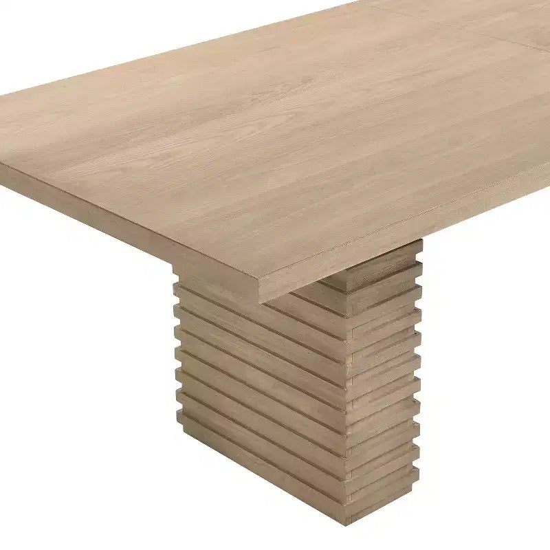 Christopher Knight Home Delia – Table de salle à manger 9 pièces de style rustique avec chaises rembourrées en rotin et bois d'hévéa