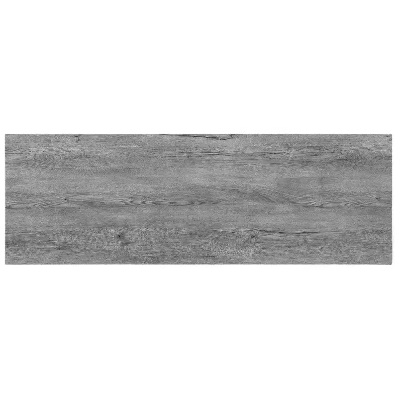 Ensemble de table de bar industrielle 4 pièces sumyeg avec prise électrique, gris