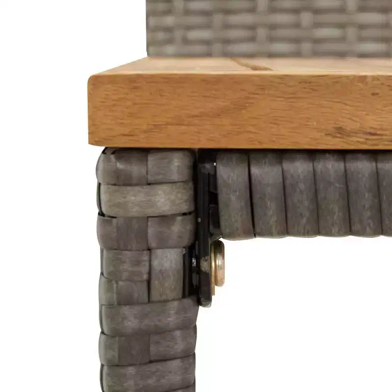 Ensemble table de bar et tabourets d'extérieur vidaXL