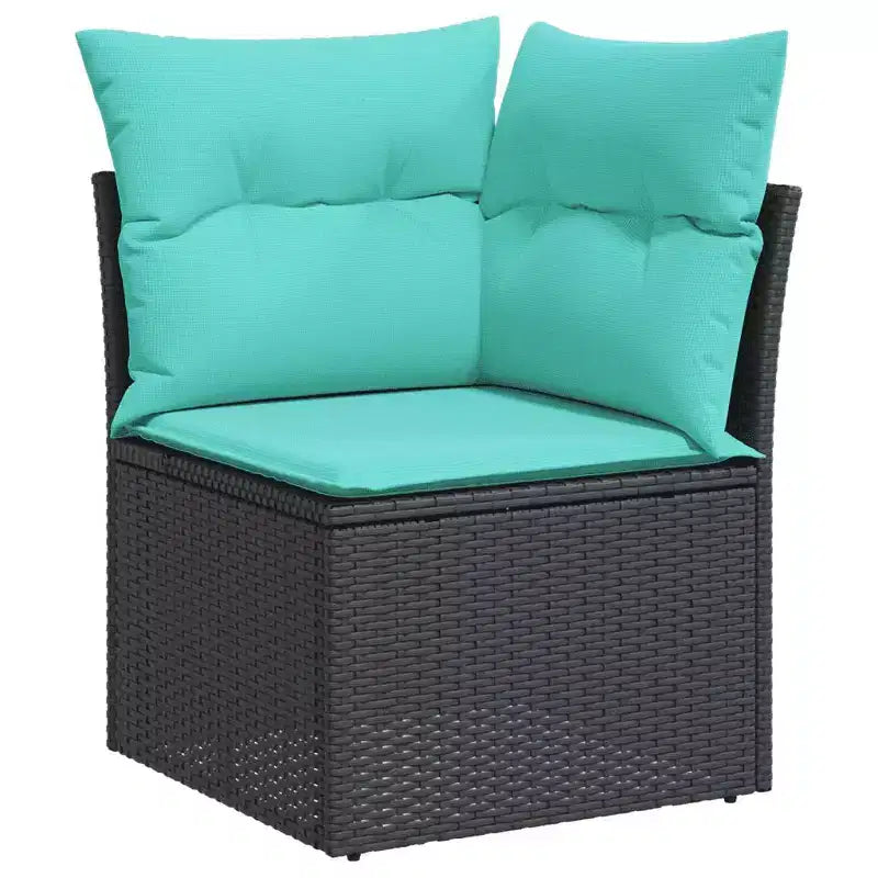 vidaXL Ensemble de canapés de jardin modulable avec coussins