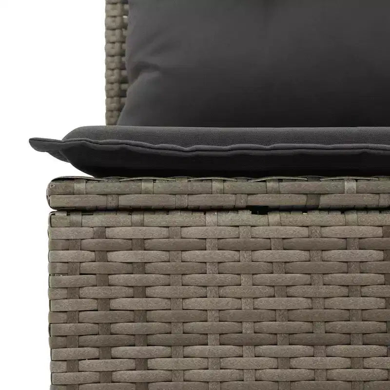 vidaXL Ensemble de canapés de jardin modulable avec coussins