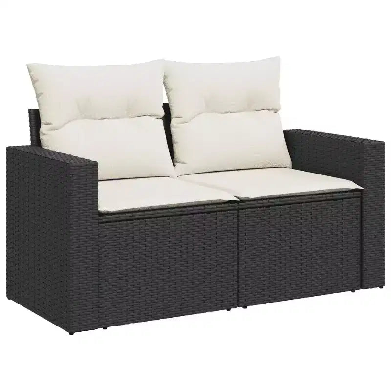 vidaXL Ensemble de canapés de jardin modulable avec coussins
