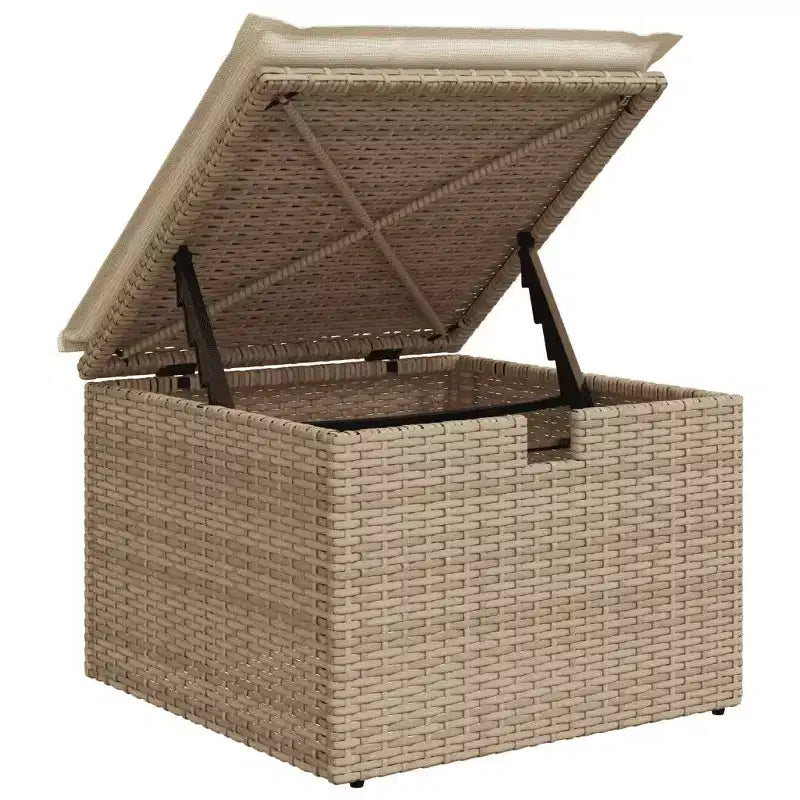 vidaXL Salon de jardin modulable et flexible avec coussins pour l'extérieur