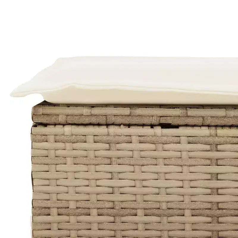 vidaXL Ensemble de canapés de jardin avec rangement - Élégant en rotin synthétique