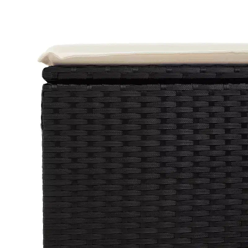 vidaXL Ensemble de canapés de jardin avec rangement - Élégant en rotin synthétique