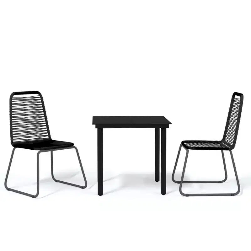 vidaXL Patio Dining Set Outdoor Dining Set Garden Table and Chair Set