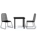 vidaXL Patio Dining Set Outdoor Dining Set Garden Table and Chair Set
