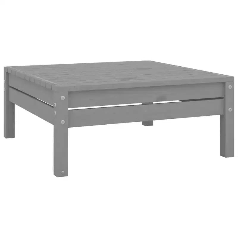 vidaXL Salon de jardin Bois de pin massif Ensemble 6 pièces Modulable