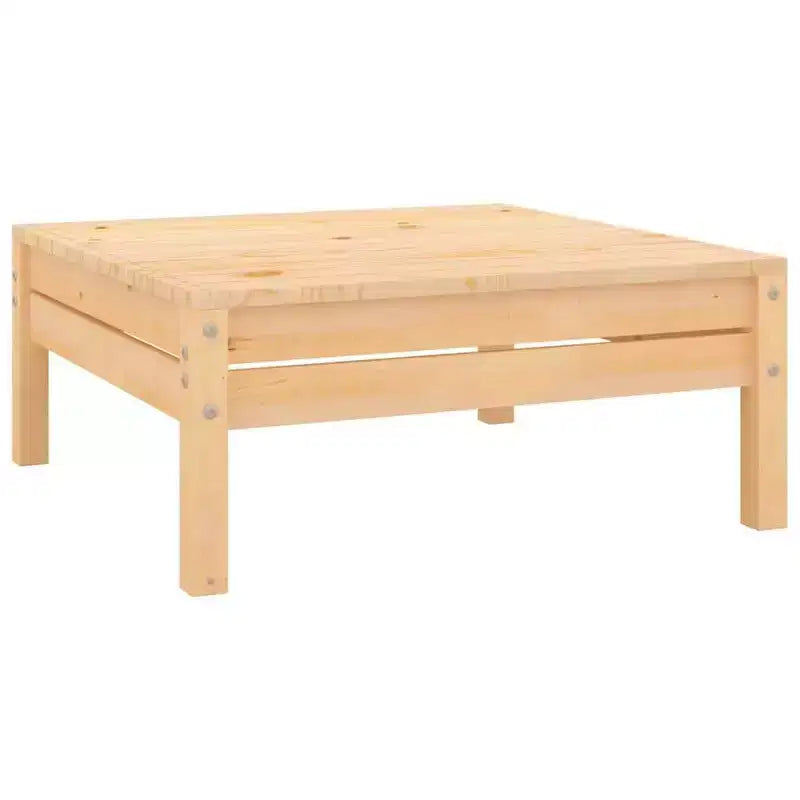vidaXL Salon de jardin Bois de pin massif Ensemble 6 pièces Modulable