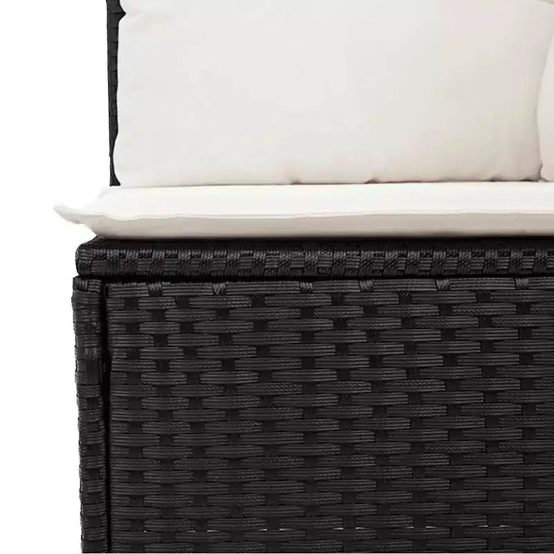 Ensemble de canapés de jardin modulaires vidaXL avec coussins