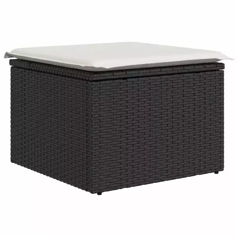 vidaXL Salon de jardin modulaire avec coussins en plusieurs couleurs