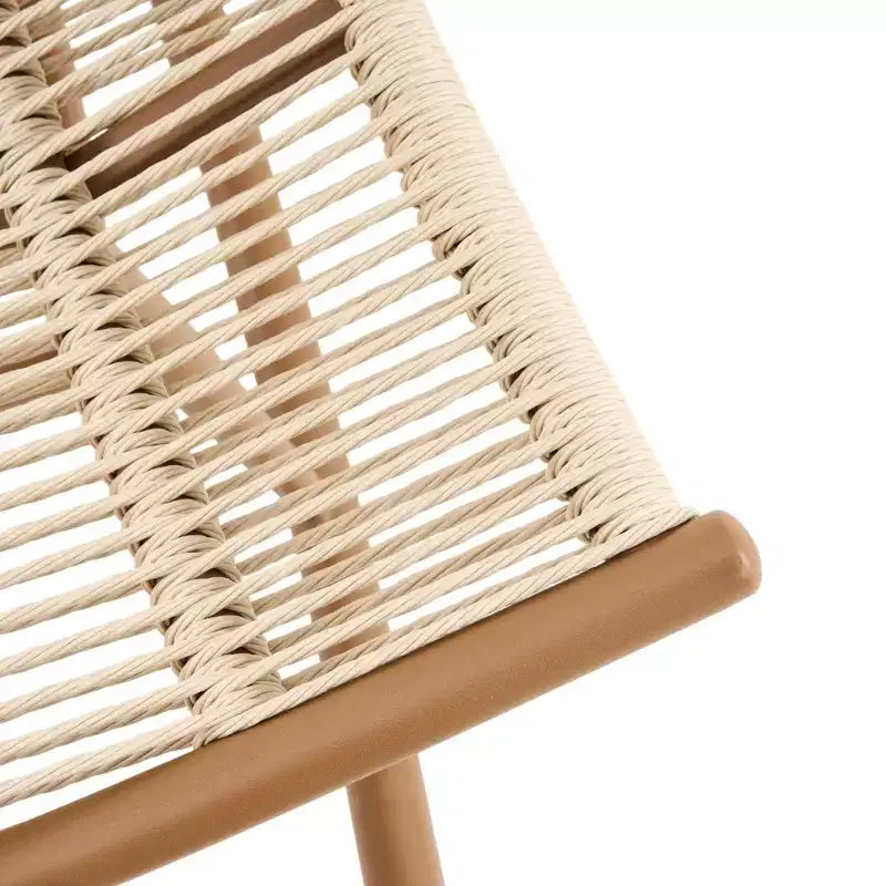 Christopher Knight Home Laure, ensemble de patio moderne en métal avec chaises berçantes et plateau de table en céramique
