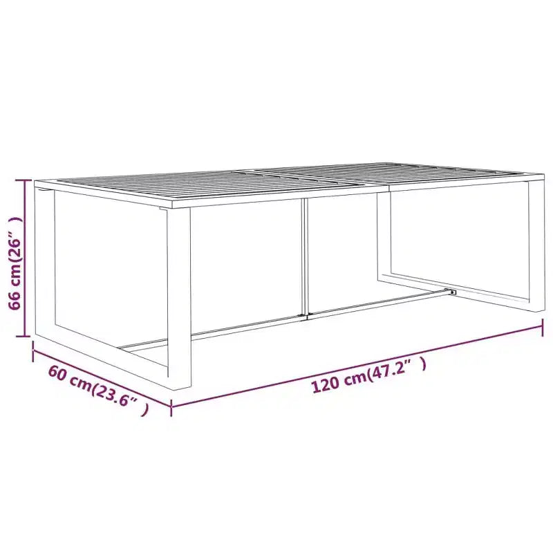 vidaXL Salon de jardin anthracite en aluminium grand modulable