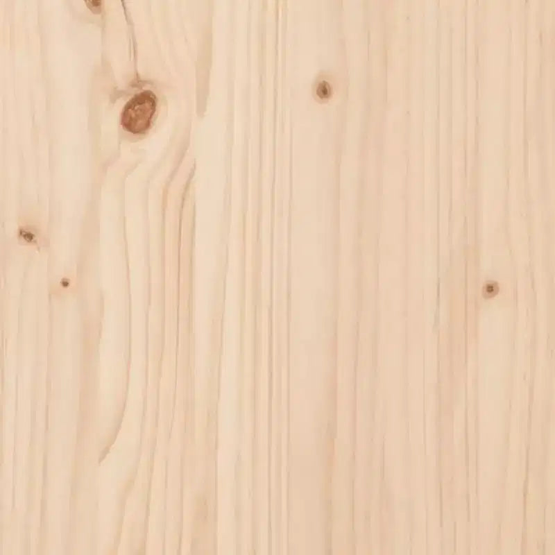 vidaXL Salon de jardin en bois naturel Bois de pin massif, contreplaqué Grand