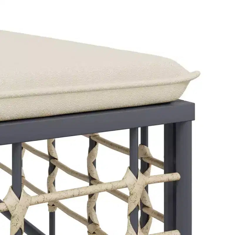 vidaXL Salon de jardin 10 pcs Anthracite