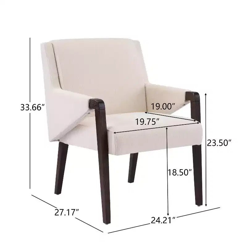 Christopher Knight Home Lindiwe – Ensemble de salle à manger moderne 7 pièces en bois d'hévéa avec table rectangulaire et revêtement en lin